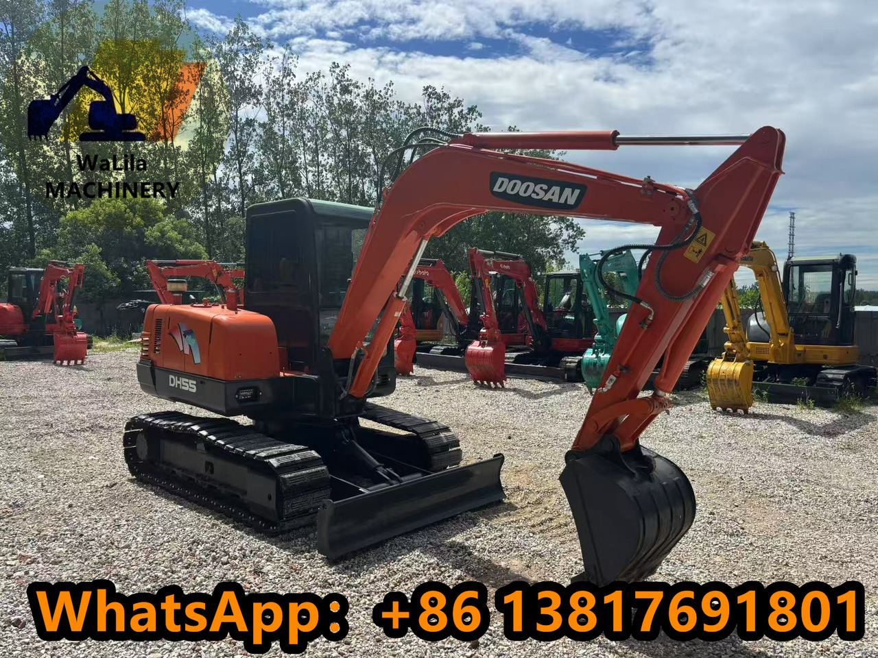 Doosan DH 55-7 DH55 (Good) - Minibagger: das Bild 2 Doosan DH 55-7 DH55 (Good) - Minibagger: das Bild 2