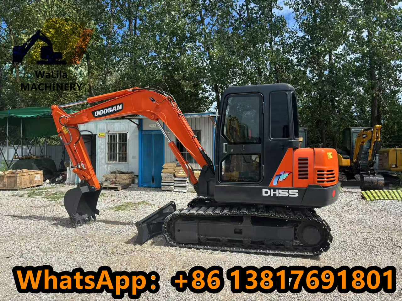 Doosan DH 55-7 DH55 (Good) - Minibagger: das Bild 1 Doosan DH 55-7 DH55 (Good) - Minibagger: das Bild 1
