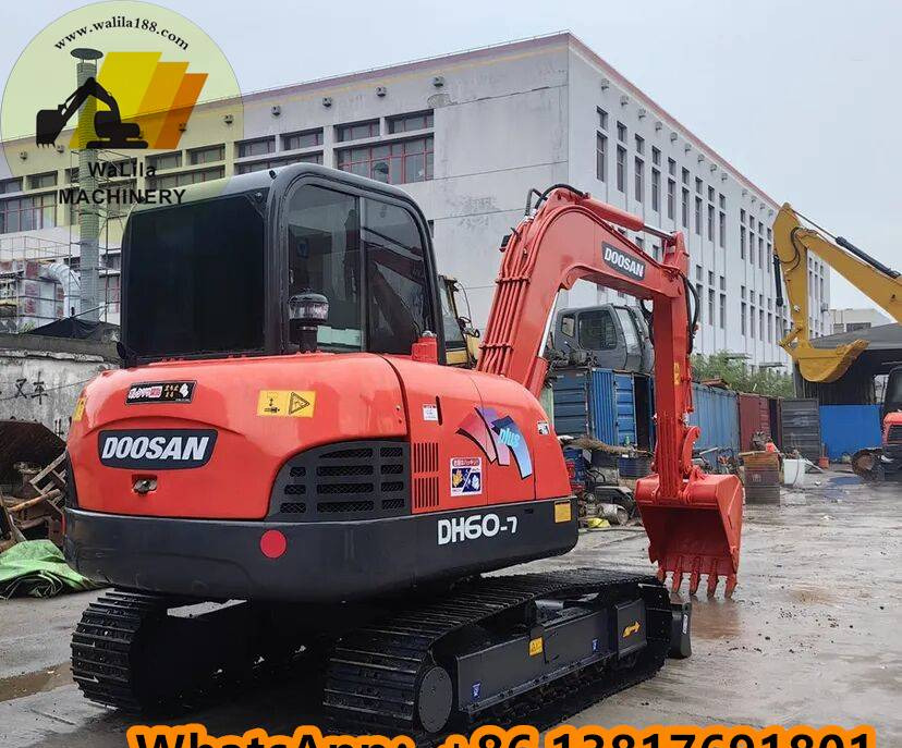 Doosan DH 60-7 - Minibagger: das Bild 3 Doosan DH 60-7 - Minibagger: das Bild 3