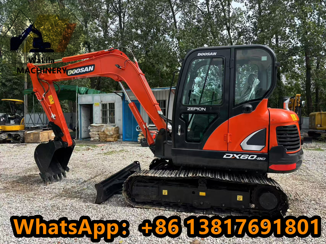 Doosan DX 60 - Minibagger: das Bild 5 Doosan DX 60 - Minibagger: das Bild 5