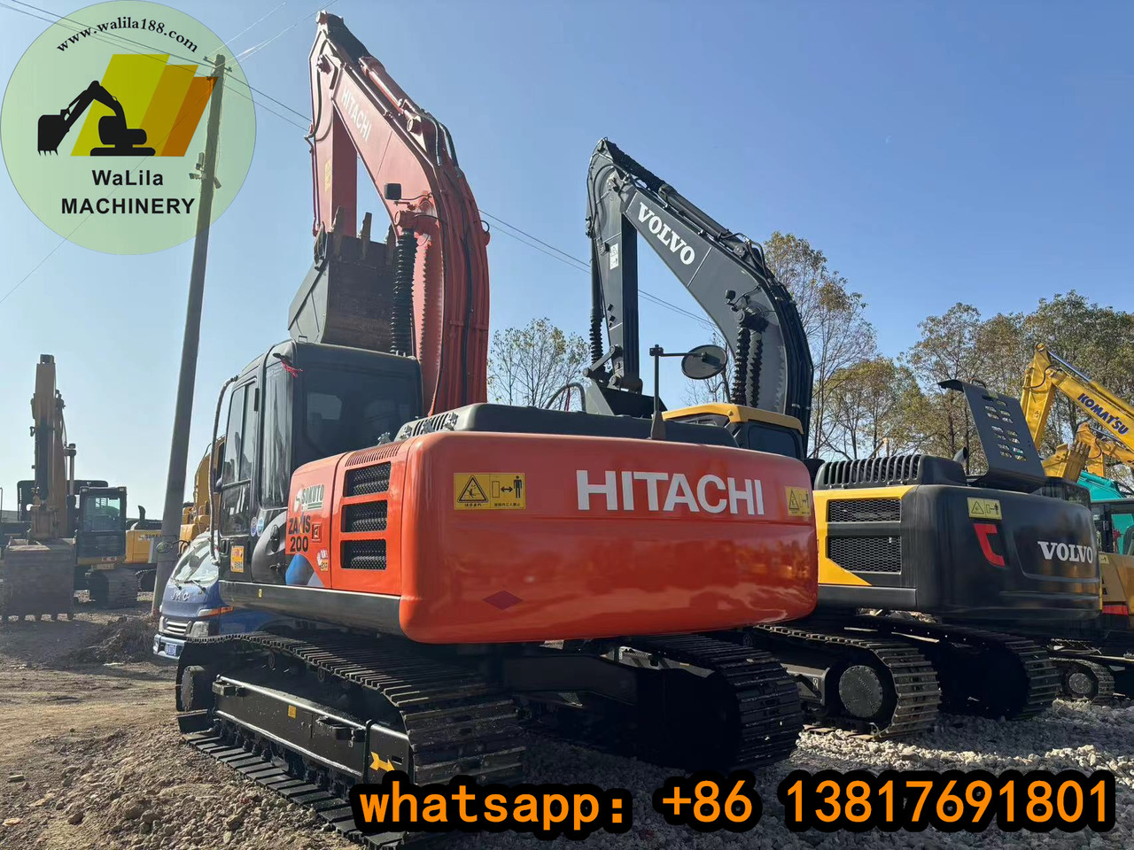 Hitachi ZX200-3G Hitachi zx200 zx200-3G - Kettenbagger: das Bild 2 Hitachi ZX200-3G Hitachi zx200 zx200-3G - Kettenbagger: das Bild 2