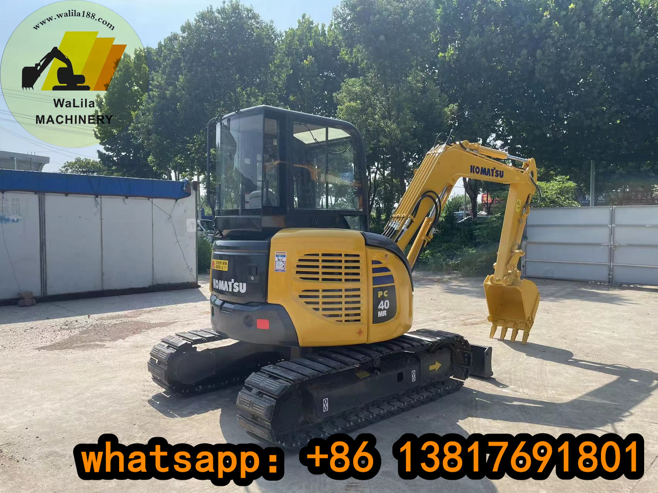 KOMATSU PC 40 MR-3 - Minibagger: das Bild 3 KOMATSU PC 40 MR-3 - Minibagger: das Bild 3
