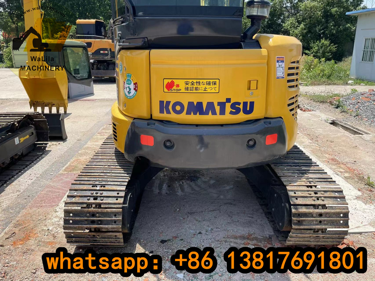 KOMATSU PC 55 MR-3 - Minibagger: das Bild 5 KOMATSU PC 55 MR-3 - Minibagger: das Bild 5