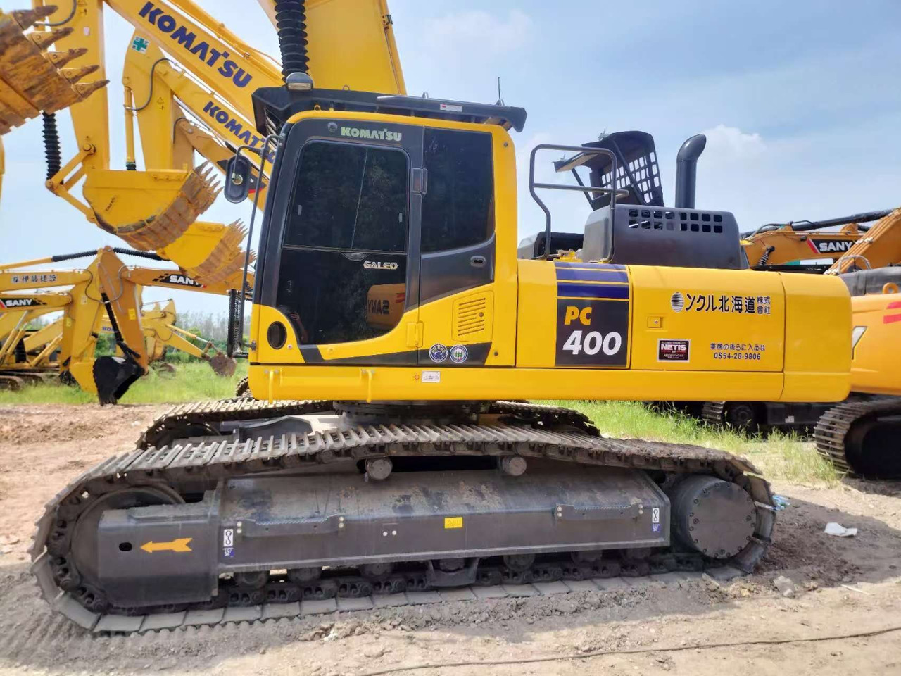 KOMATSU PC400-8 - Kettenbagger: das Bild 2 KOMATSU PC400-8 - Kettenbagger: das Bild 2