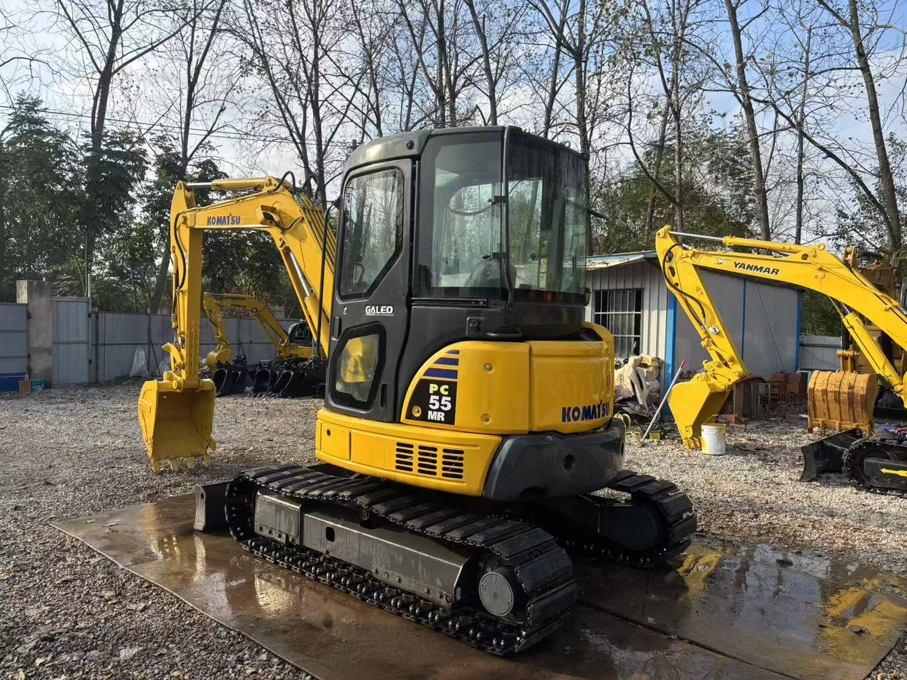 KOMATSU PC55MR-3 - Minibagger: das Bild 1 KOMATSU PC55MR-3 - Minibagger: das Bild 1