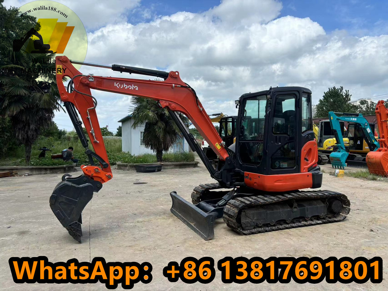 KUBOTA Kx057-4 - Minibagger: das Bild 5 KUBOTA Kx057-4 - Minibagger: das Bild 5