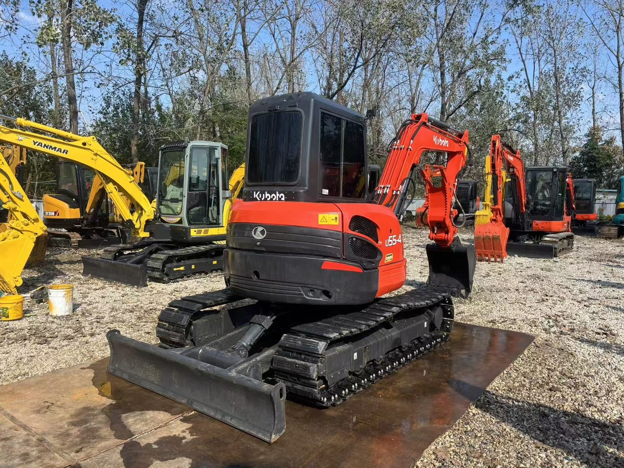 KUBOTA U55 - Minibagger: das Bild 4 KUBOTA U55 - Minibagger: das Bild 4