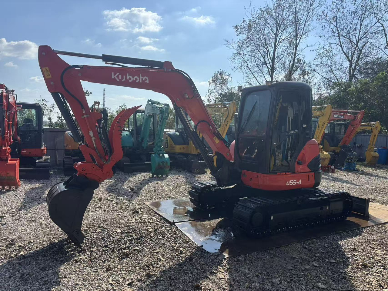 KUBOTA U55 - Minibagger: das Bild 1 KUBOTA U55 - Minibagger: das Bild 1