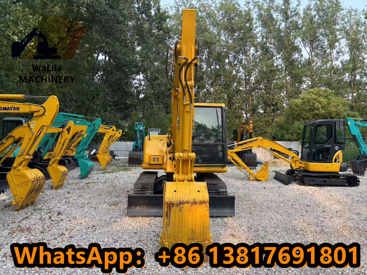 Komatsu 70-6 - Minibagger: das Bild 4 Komatsu 70-6 - Minibagger: das Bild 4