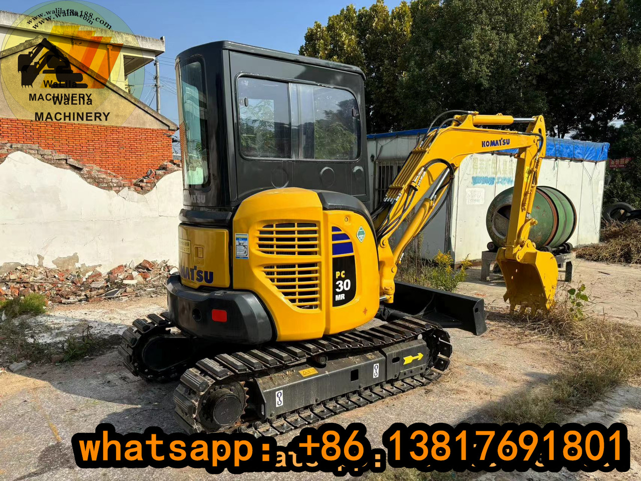 Komatsu PC 30 MR-3 Komatsu 30, Komatsu 35-3 - Minibagger: das Bild 5 Komatsu PC 30 MR-3 Komatsu 30, Komatsu 35-3 - Minibagger: das Bild 5