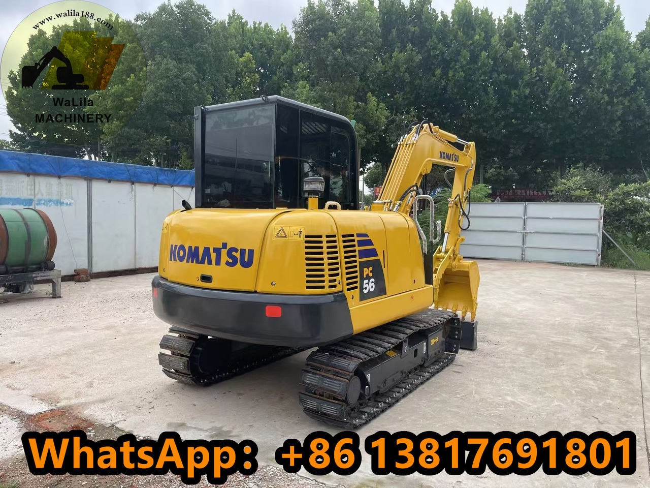 Komatsu PC 56-7 PC56-7 - Minibagger: das Bild 2 Komatsu PC 56-7 PC56-7 - Minibagger: das Bild 2