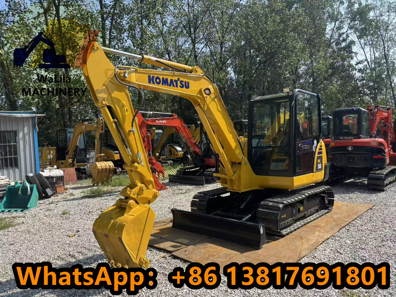 Komatsu PC 56-7 PC56-7 - Minibagger: das Bild 2 Komatsu PC 56-7 PC56-7 - Minibagger: das Bild 2
