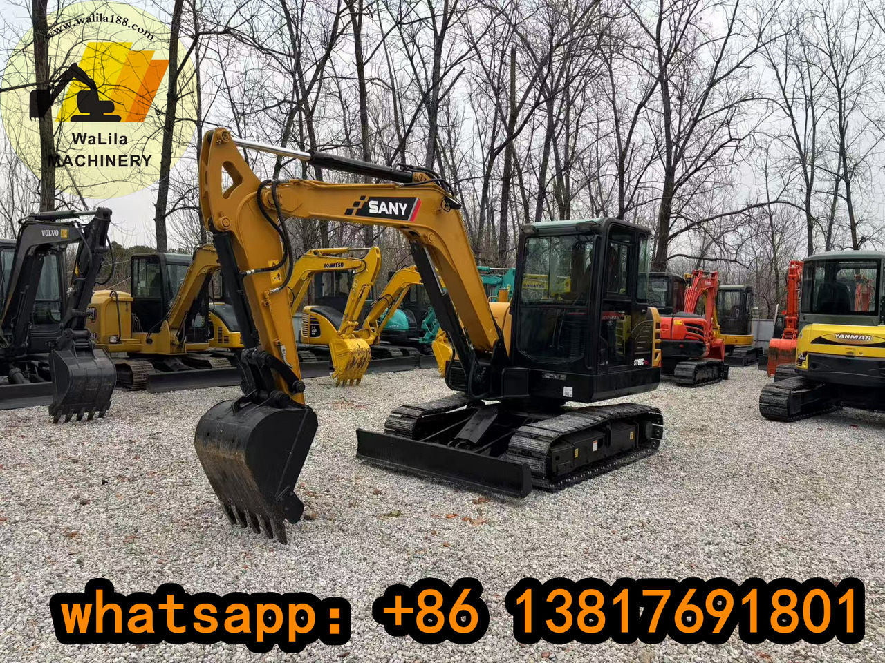 SANY SY60 - Minibagger: das Bild 5 SANY SY60 - Minibagger: das Bild 5