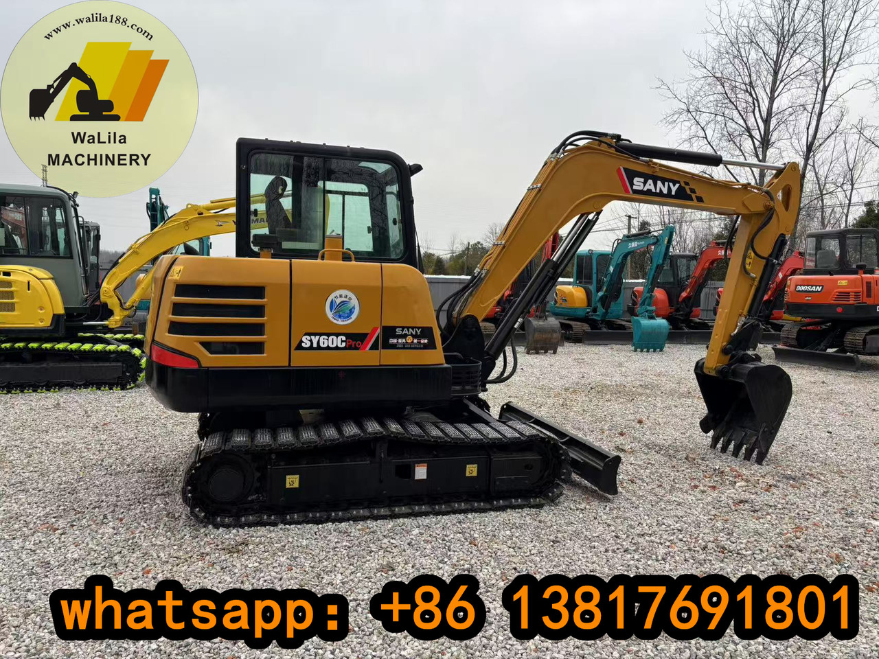SANY SY60 - Minibagger: das Bild 1 SANY SY60 - Minibagger: das Bild 1