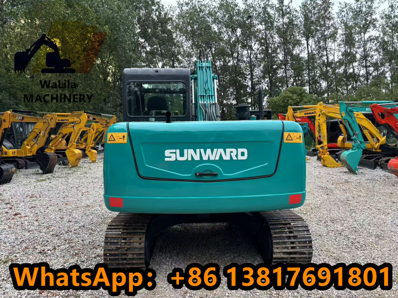Minibagger SUNWARD SWE 90: das Bild 7