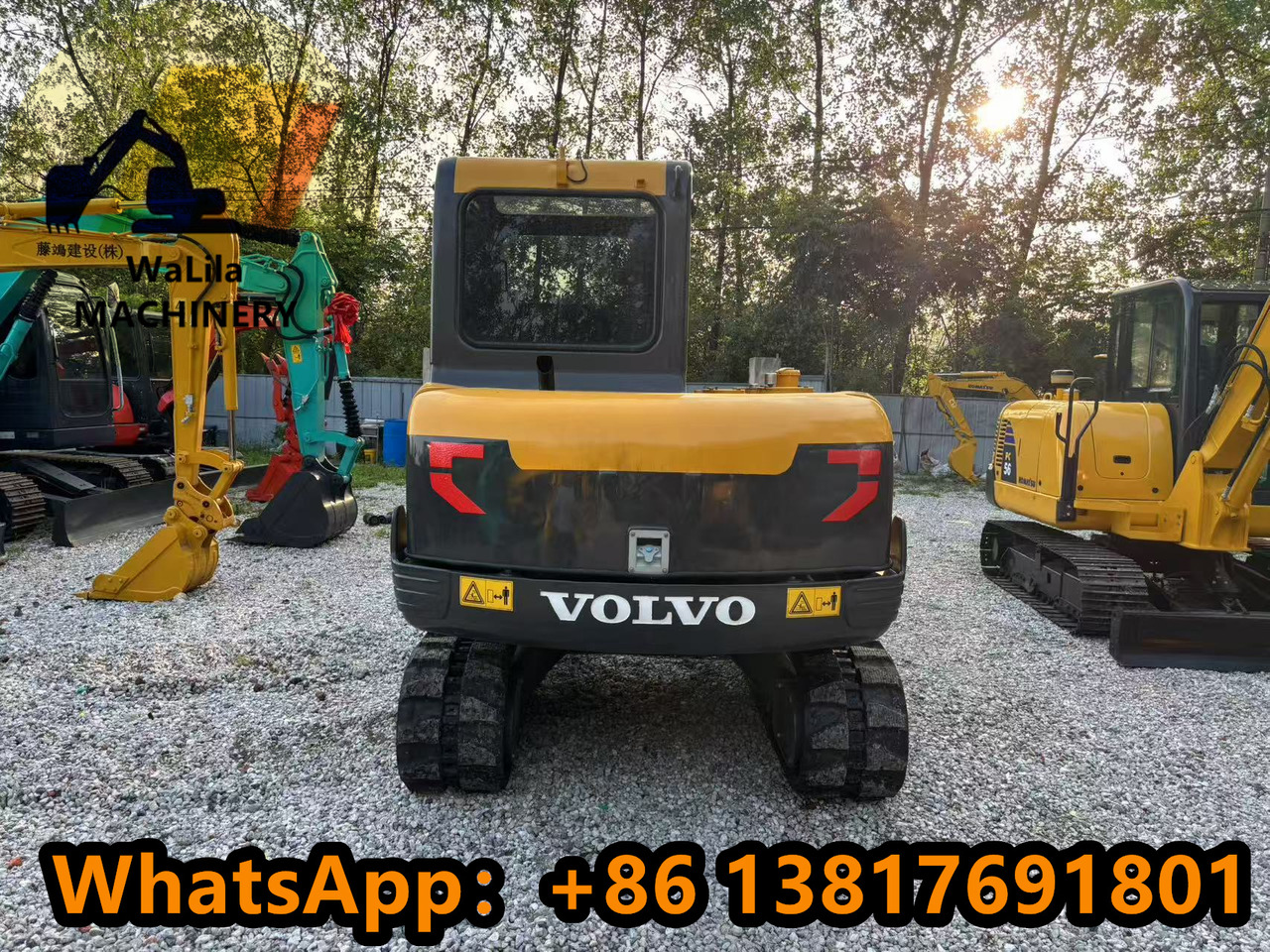 VOLVO EC55 Rubber track version - Minibagger: das Bild 5 VOLVO EC55 Rubber track version - Minibagger: das Bild 5
