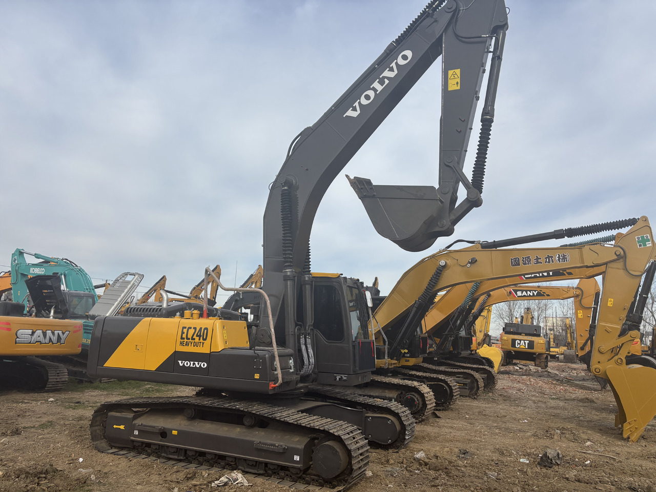 Volvo EC 240 - Kettenbagger: das Bild 5 Volvo EC 240 - Kettenbagger: das Bild 5