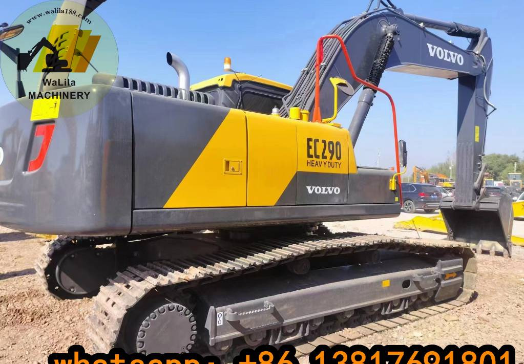Volvo EC 290 Switzerland imports second-hand Volvo 290 excavator. - Kettenbagger: das Bild 4 Volvo EC 290 Switzerland imports second-hand Volvo 290 excavator. - Kettenbagger: das Bild 4