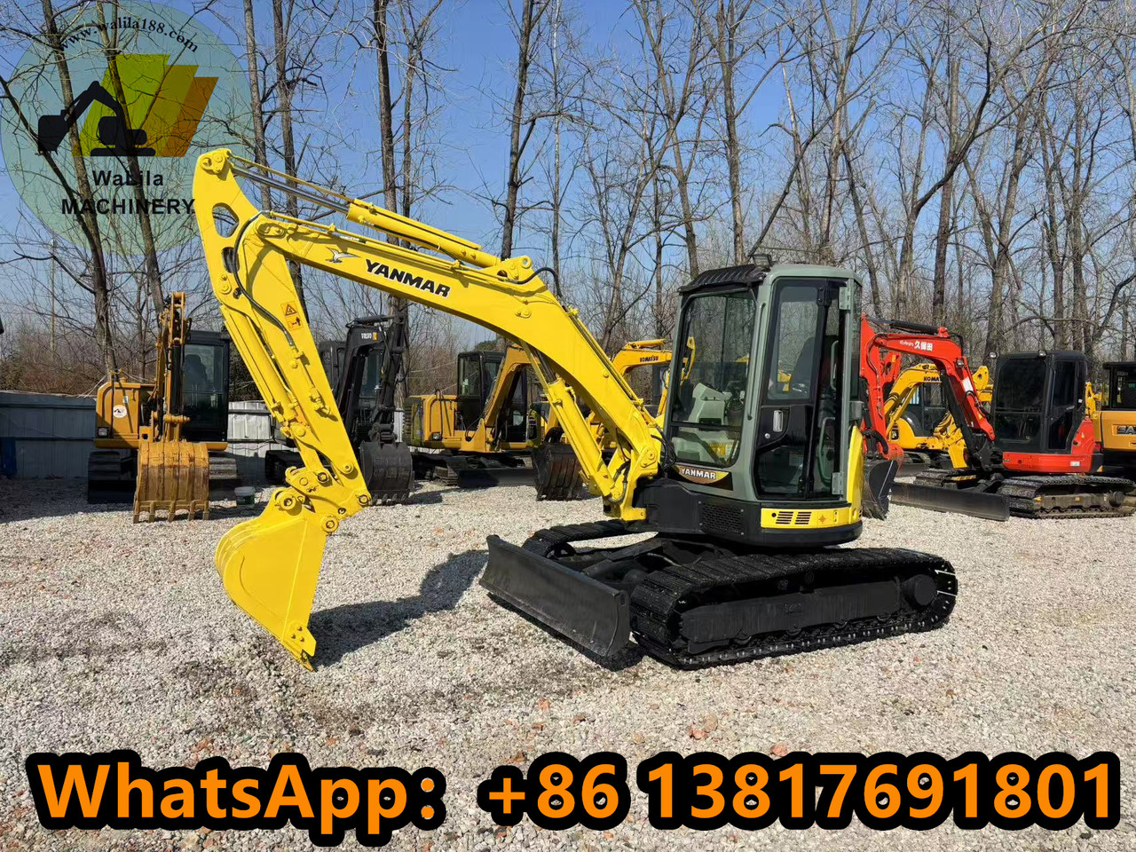 Yanmar Vio 55 Vio55 - Minibagger: das Bild 5 Yanmar Vio 55 Vio55 - Minibagger: das Bild 5