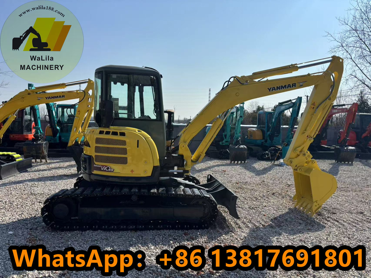 Yanmar Vio 55 Vio55 - Minibagger: das Bild 3 Yanmar Vio 55 Vio55 - Minibagger: das Bild 3