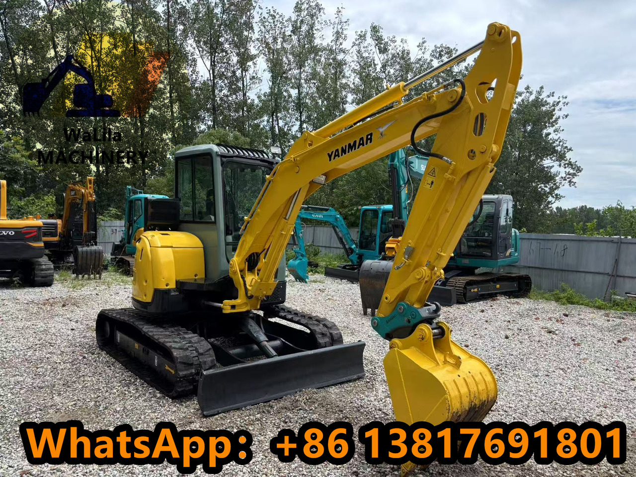 Yanmar Vio 55 Vio55 - Minibagger: das Bild 3 Yanmar Vio 55 Vio55 - Minibagger: das Bild 3