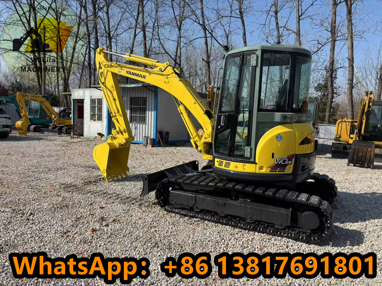 Yanmar Vio 55 Vio55 - Minibagger: das Bild 1 Yanmar Vio 55 Vio55 - Minibagger: das Bild 1