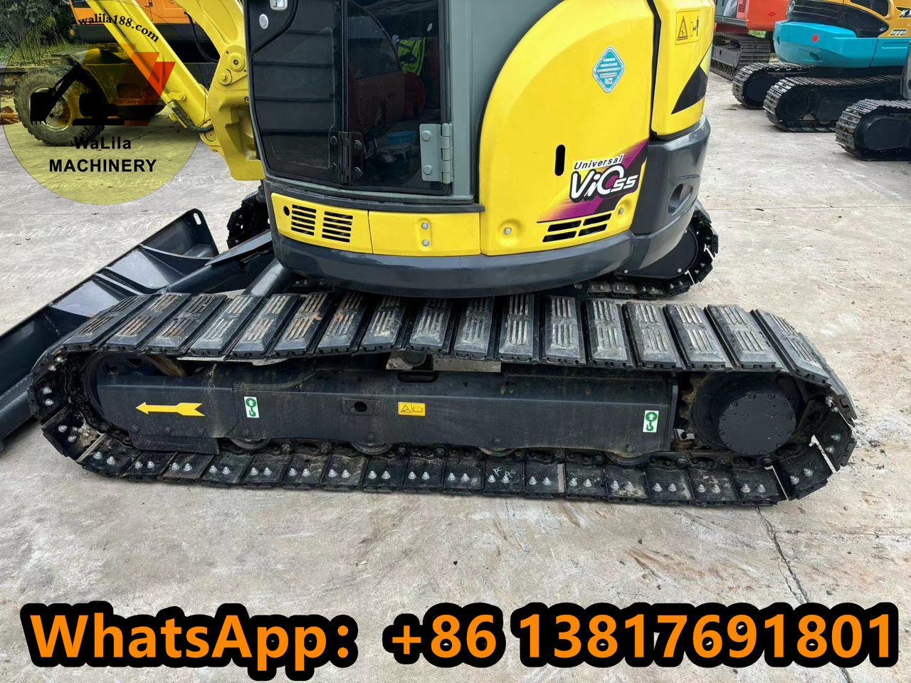 Yanmar Vio 55 Vio55 - Minibagger: das Bild 4 Yanmar Vio 55 Vio55 - Minibagger: das Bild 4