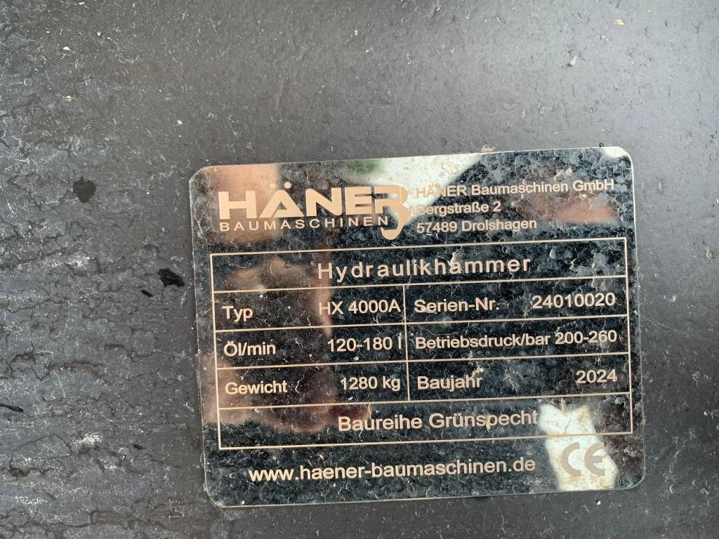 Haner HX4000A NEW - Hydraulikhammer für Baumaschine: das Bild 5 Haner HX4000A NEW - Hydraulikhammer für Baumaschine: das Bild 5