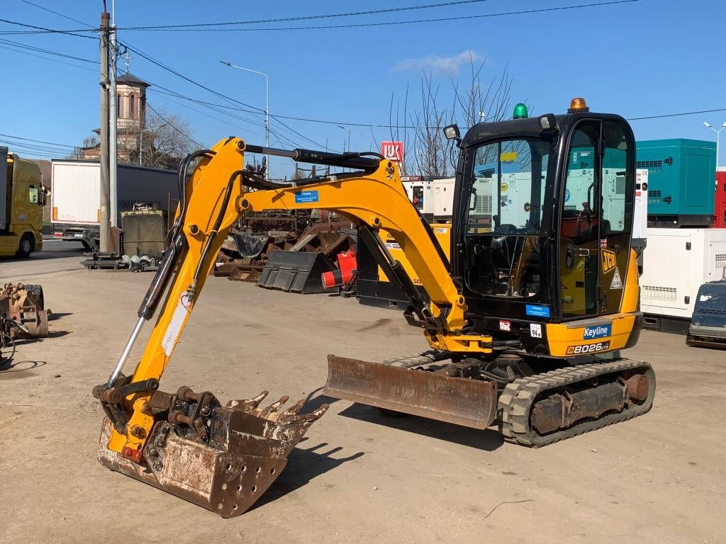 JCB 8026 CTS - Minibagger: das Bild 1 JCB 8026 CTS - Minibagger: das Bild 1