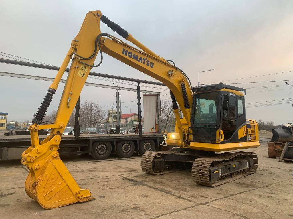 Komatsu PC 130 - Kettenbagger: das Bild 1 Komatsu PC 130 - Kettenbagger: das Bild 1