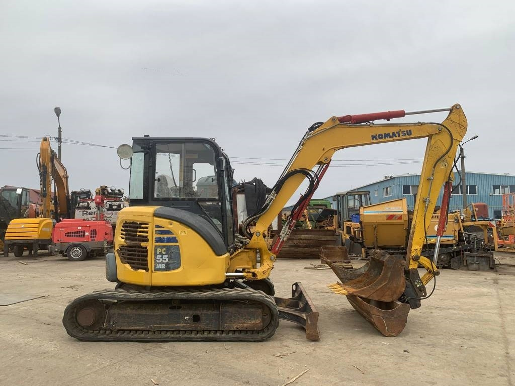 Komatsu PC 55 MR-3 - Minibagger: das Bild 5 Komatsu PC 55 MR-3 - Minibagger: das Bild 5
