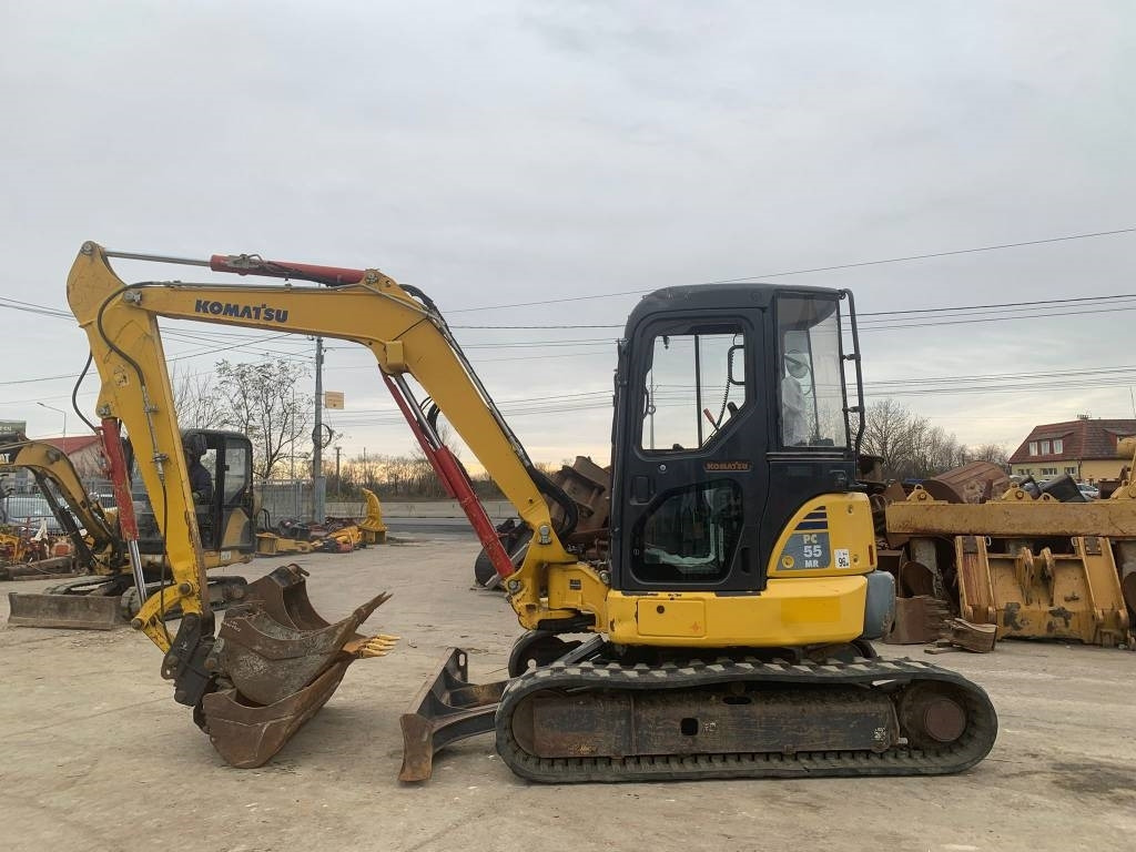Komatsu PC 55 MR-3 - Minibagger: das Bild 2 Komatsu PC 55 MR-3 - Minibagger: das Bild 2