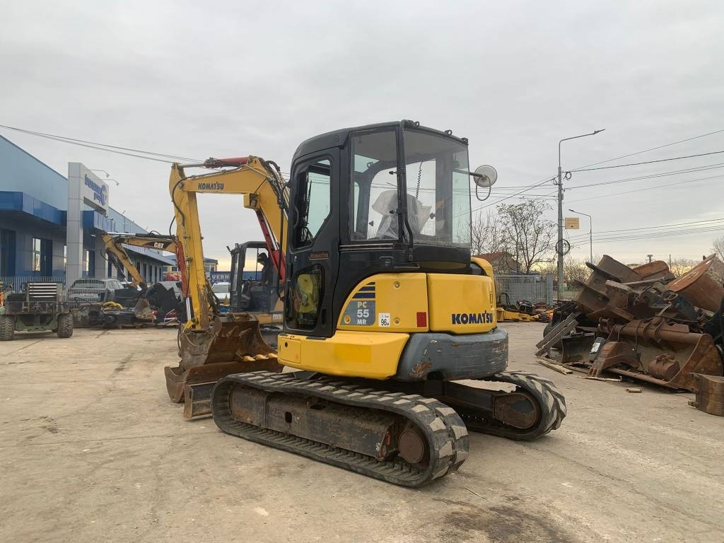 Komatsu PC 55 MR-3 - Minibagger: das Bild 3 Komatsu PC 55 MR-3 - Minibagger: das Bild 3