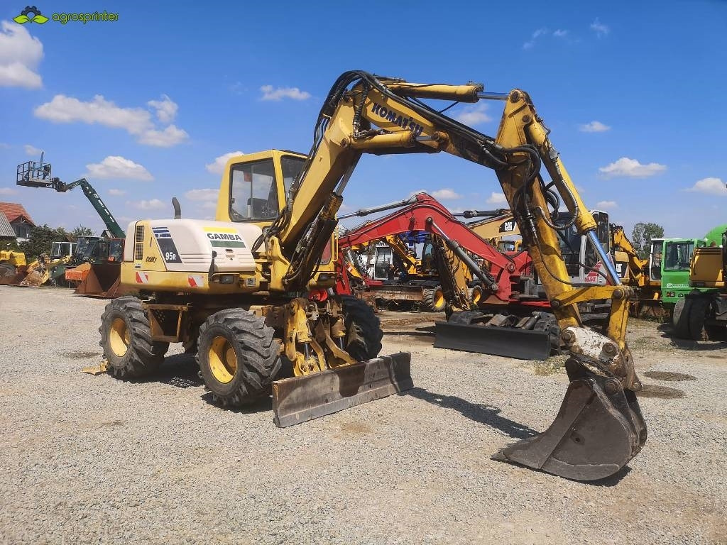 Komatsu PW 95 - Minibagger: das Bild 2 Komatsu PW 95 - Minibagger: das Bild 2