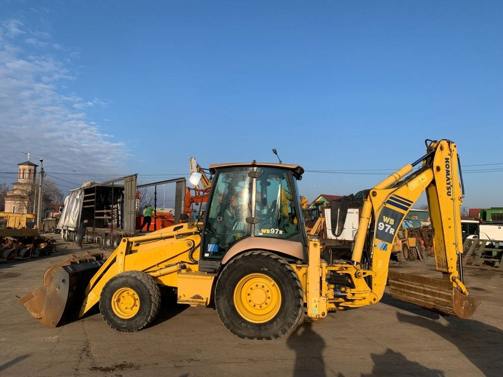 Komatsu WB 97 R - Baggerlader: das Bild 3 Komatsu WB 97 R - Baggerlader: das Bild 3