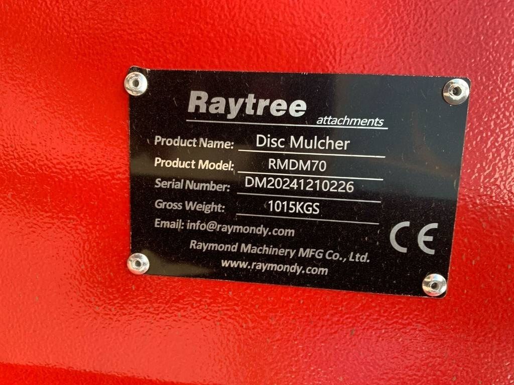 Raytree RMDM70 Mulcher Raytree RMDM70 Mulcher - Forstmulcher: das Bild 4 Raytree RMDM70 Mulcher Raytree RMDM70 Mulcher - Forstmulcher: das Bild 4