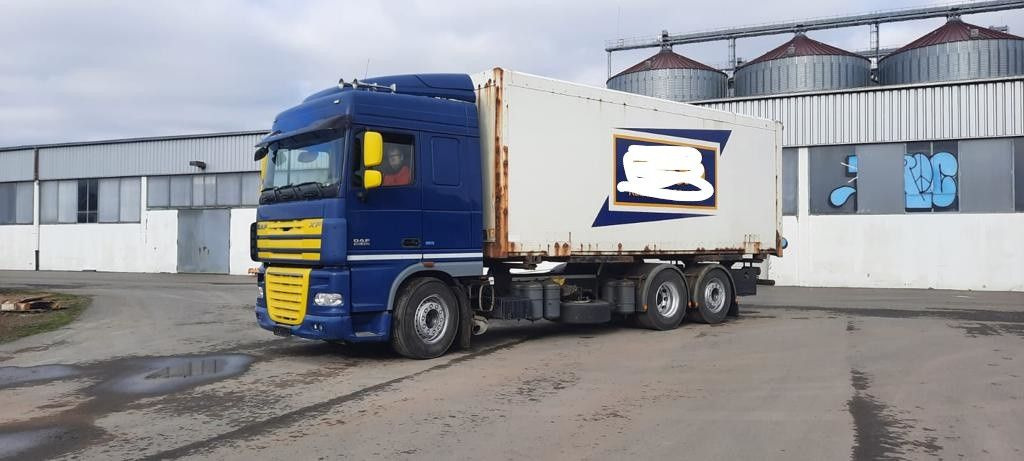DAF XF 105-460 BDF SSC 1-Hand - Containerwagen/ Wechselfahrgestell LKW: das Bild 1 DAF XF 105-460 BDF SSC 1-Hand - Containerwagen/ Wechselfahrgestell LKW: das Bild 1