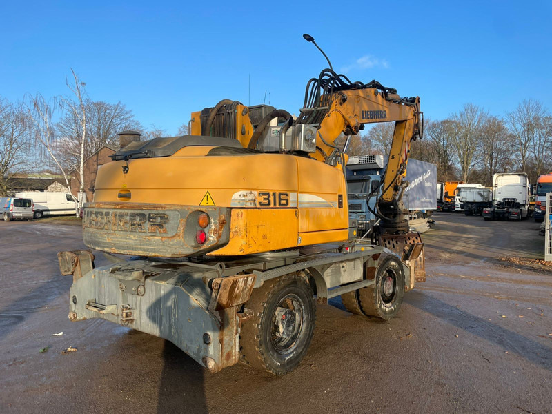 Liebherr A 316 - Mobilbagger: das Bild 3 Liebherr A 316 - Mobilbagger: das Bild 3