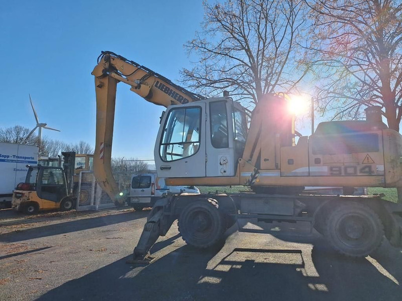 Liebherr A904C Umschlagbagger Greifer +Magnetvorbereitun - Umschlagbagger: das Bild 3 Liebherr A904C Umschlagbagger Greifer +Magnetvorbereitun - Umschlagbagger: das Bild 3