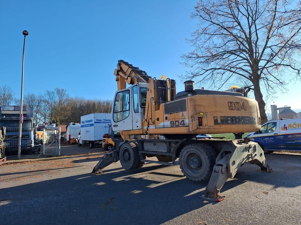 Liebherr A904C Umschlagbagger Greifer +Magnetvorbereitun - Mobilbagger: das Bild 5 Liebherr A904C Umschlagbagger Greifer +Magnetvorbereitun - Mobilbagger: das Bild 5
