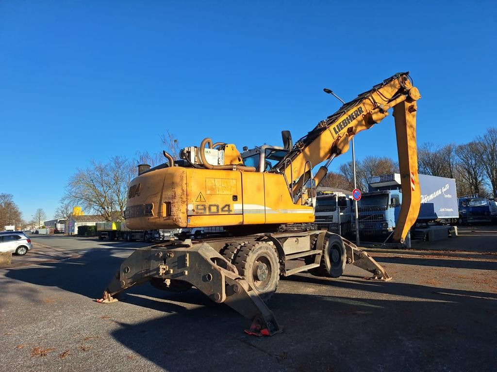 Liebherr A904C Umschlagbagger Greifer +Magnetvorbereitun - Mobilbagger: das Bild 2 Liebherr A904C Umschlagbagger Greifer +Magnetvorbereitun - Mobilbagger: das Bild 2