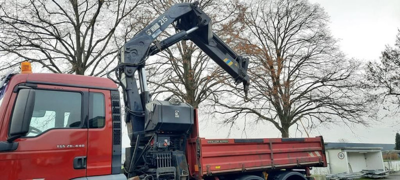 MAN 26.440TGS Kipper+Kran Meiller/Stahl - Kipper, Autokran: das Bild 3 MAN 26.440TGS Kipper+Kran Meiller/Stahl - Kipper, Autokran: das Bild 3