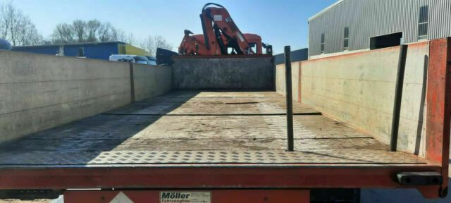 MAN ME18.284 mit Kran Not Aus Hiab 122B - Pritsche LKW, Autokran: das Bild 5 MAN ME18.284 mit Kran Not Aus Hiab 122B - Pritsche LKW, Autokran: das Bild 5