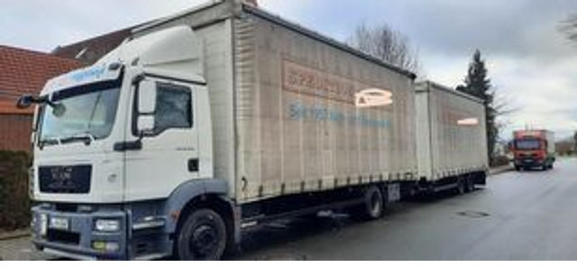 MAN TGM 12.250PS Plane/Spr.mit Anh. 120m3 - Plane LKW: das Bild 1 MAN TGM 12.250PS Plane/Spr.mit Anh. 120m3 - Plane LKW: das Bild 1