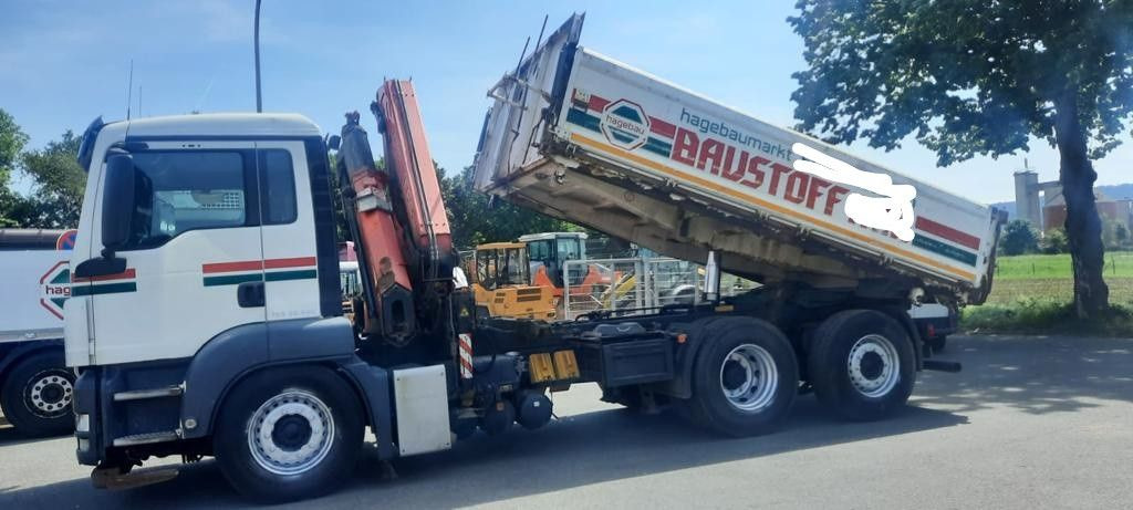 MAN TGS 26.400 Kipper Mit Kran/Funk - Kipper, Autokran: das Bild 3 MAN TGS 26.400 Kipper Mit Kran/Funk - Kipper, Autokran: das Bild 3