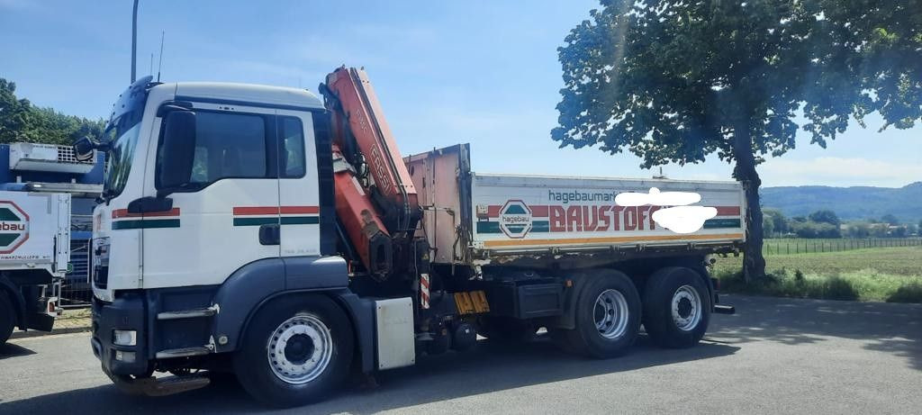 MAN TGS 26.400 Kipper Mit Kran/Funk - Kipper, Autokran: das Bild 1 MAN TGS 26.400 Kipper Mit Kran/Funk - Kipper, Autokran: das Bild 1