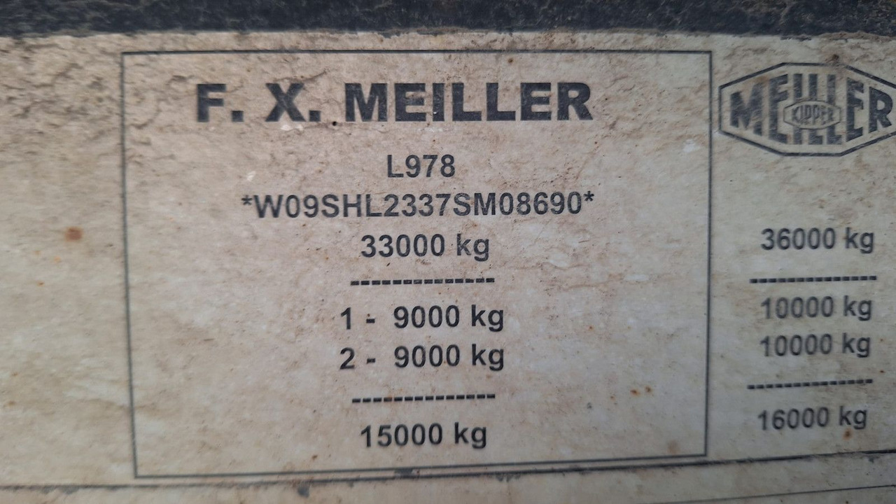 Meiller TR 2 Kippmulde 24 Kubik Stahl Zwillingsbereiffu - Kipper Auflieger: das Bild 4 Meiller TR 2 Kippmulde 24 Kubik Stahl Zwillingsbereiffu - Kipper Auflieger: das Bild 4