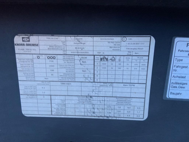 Kipper Auflieger Reisch RHKS 31-20 Kippauflieger: das Bild 12