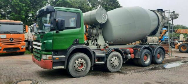 Scania P340PS 4-Achser 8x4 Betonmischer Euro:4 - Fahrmischer: das Bild 1 Scania P340PS 4-Achser 8x4 Betonmischer Euro:4 - Fahrmischer: das Bild 1