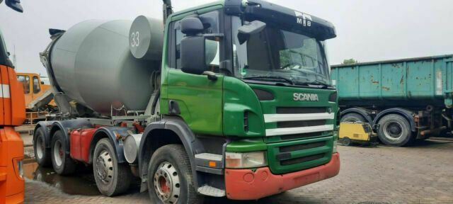 Scania P340PS 4-Achser 8x4 Betonmischer Euro:4 - Fahrmischer: das Bild 2 Scania P340PS 4-Achser 8x4 Betonmischer Euro:4 - Fahrmischer: das Bild 2